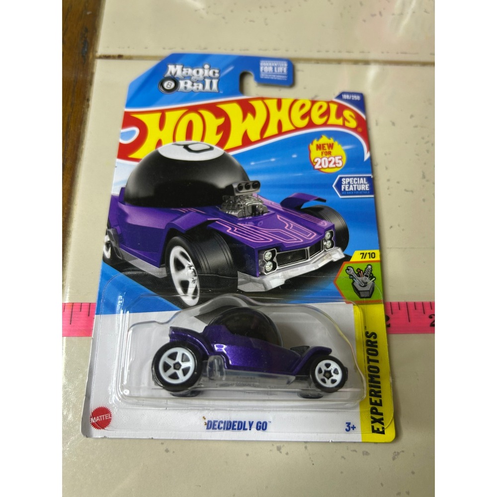 Hot Wheels Magic 8 Ball‎ Decidedly Go 7/10 Experimentors Purple New For 2025